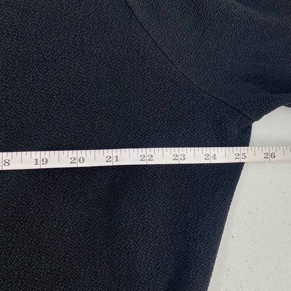 Soft Surroundings Kimono Cardigan Black Floral Trim One Button Closure Boho 2X - Picture 8 of 11